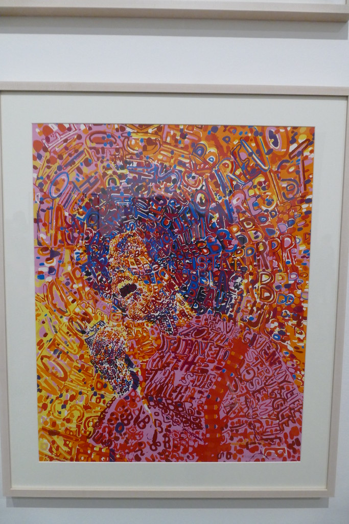 AfriCOBRA — Wadsworth Jarrell, Revolutionary, installation view (Loz Flowers, CC BY-SA 2.0)