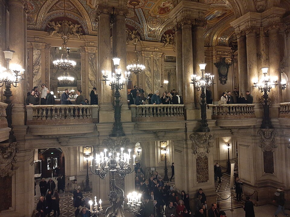 Beaux-Arts — Grand staircase of the Palais Garnier (CC0)