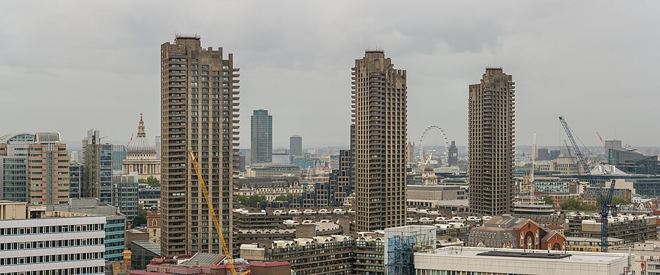 Brutalist Architecture — Barbican Estate (CC BY-SA 4.0) · © Colin