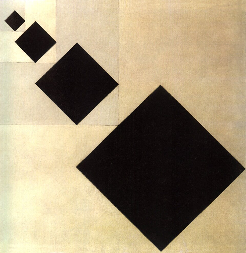 Concrete Art — Theo van Doesburg, Arithmetic Composition, 1930 — Wikimedia Commons / Public domain