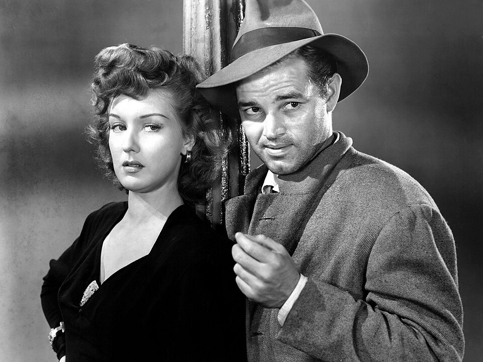Film Noir — Detour, 1945 — Wikimedia Commons / Public domain