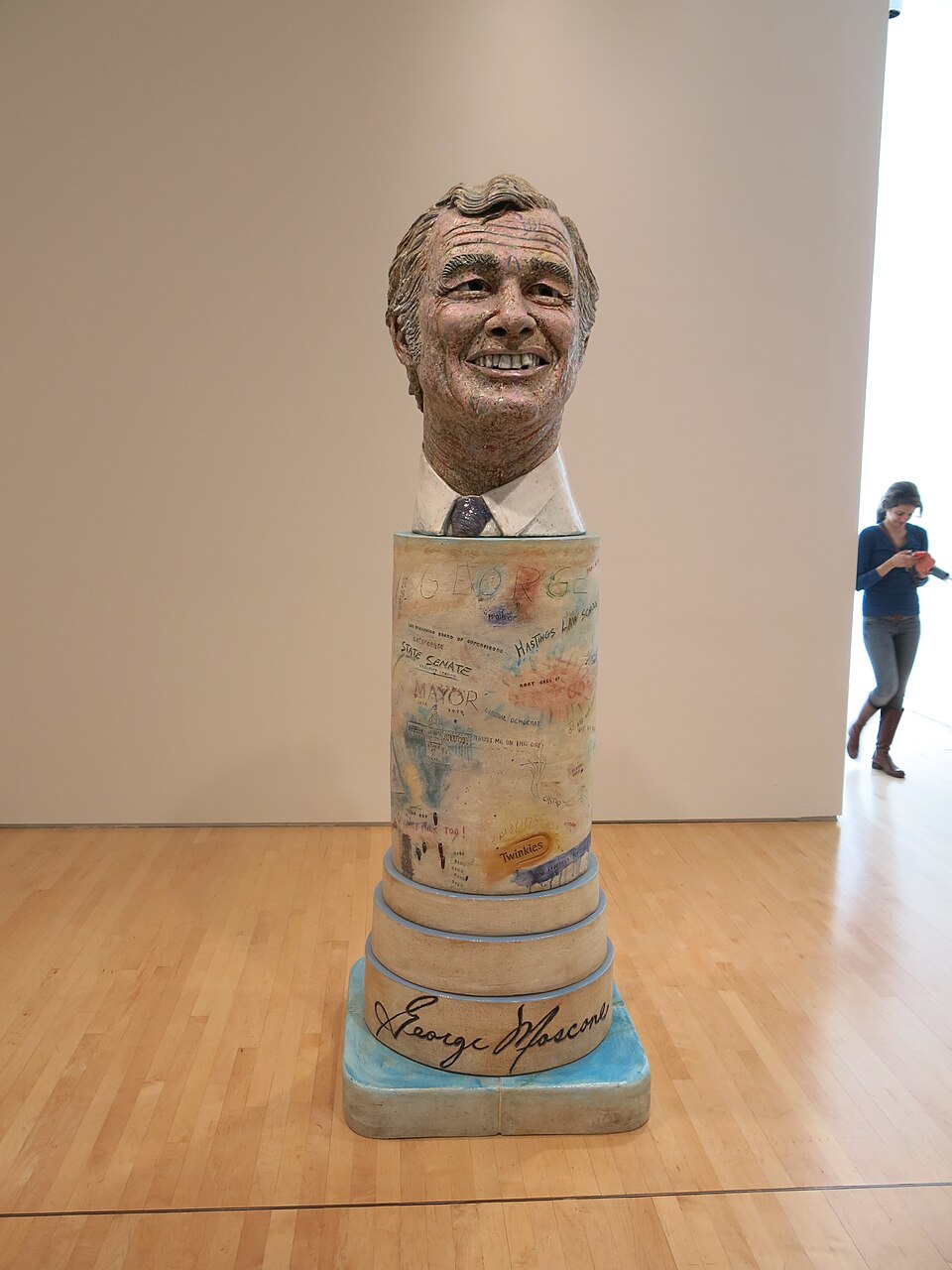 Funk Art — Robert Arneson, Portrait of George Moscone — Wikimedia Commons / CC BY 2.0 · © Gary Stevens