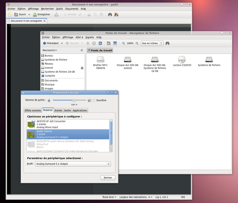 GNOME Clearlooks — Clearlooks 2.20, Nautilus and gedit interface — screenshot: KiddoKiddo (historical software example) — Wikimedia Commons / CC0