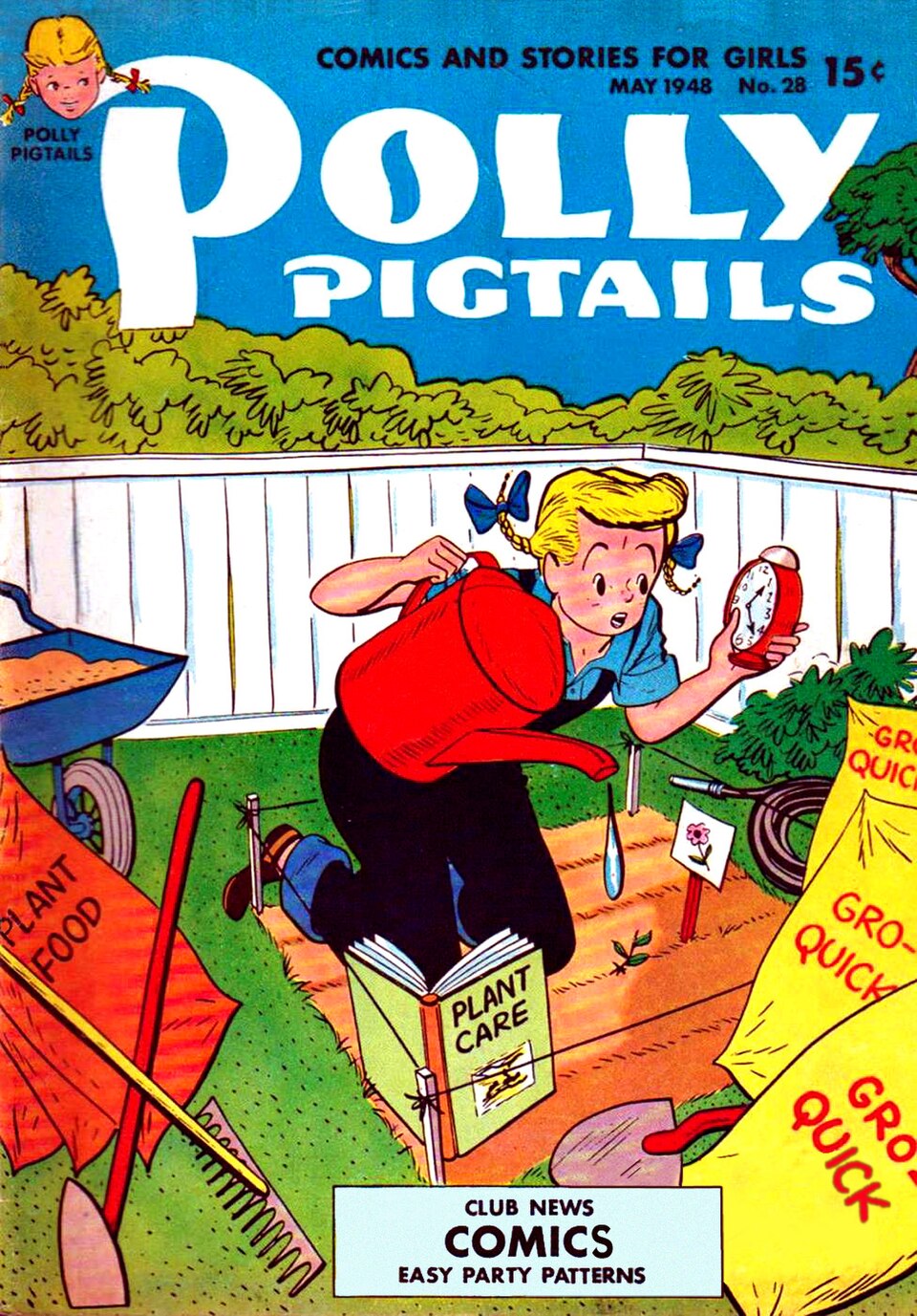 Golden and Silver Age Comic Book Style — Golden Age comic book cover, 1948 — Wikimedia Commons / Public domain