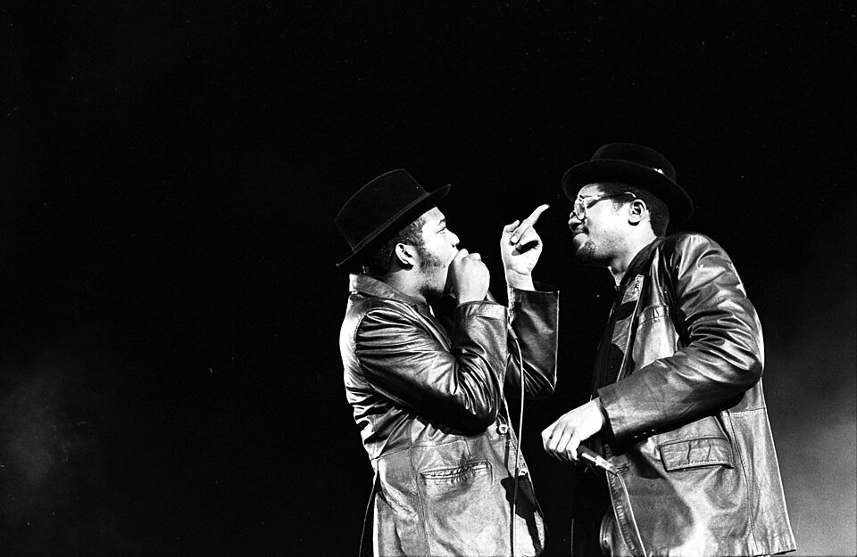 Hip-Hop Fashion — Run-D.M.C. 1984 (CC BY 4.0) · © Ian Dryden, Los Angeles Times