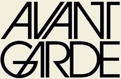 ITC Style — Herb Lubalin, Avant Garde magazine logotype, 1968 — Wikimedia Commons / Public domain