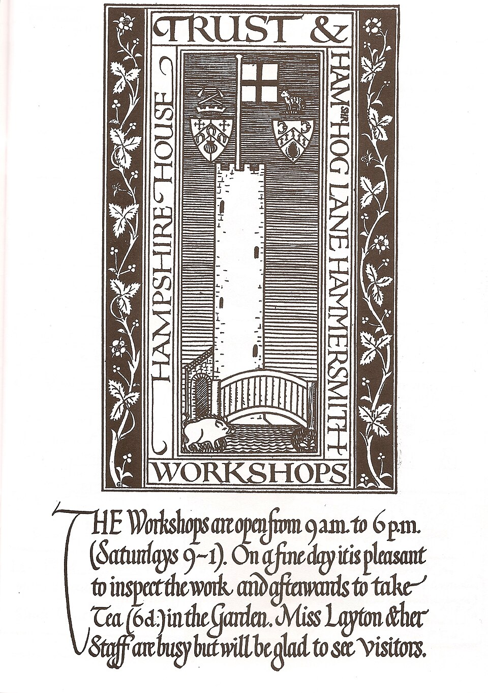 Calligraphic Revival — Lettering by Johnston, ca. 1915 (CC BY 2.0) · © mikeyashworth from UK