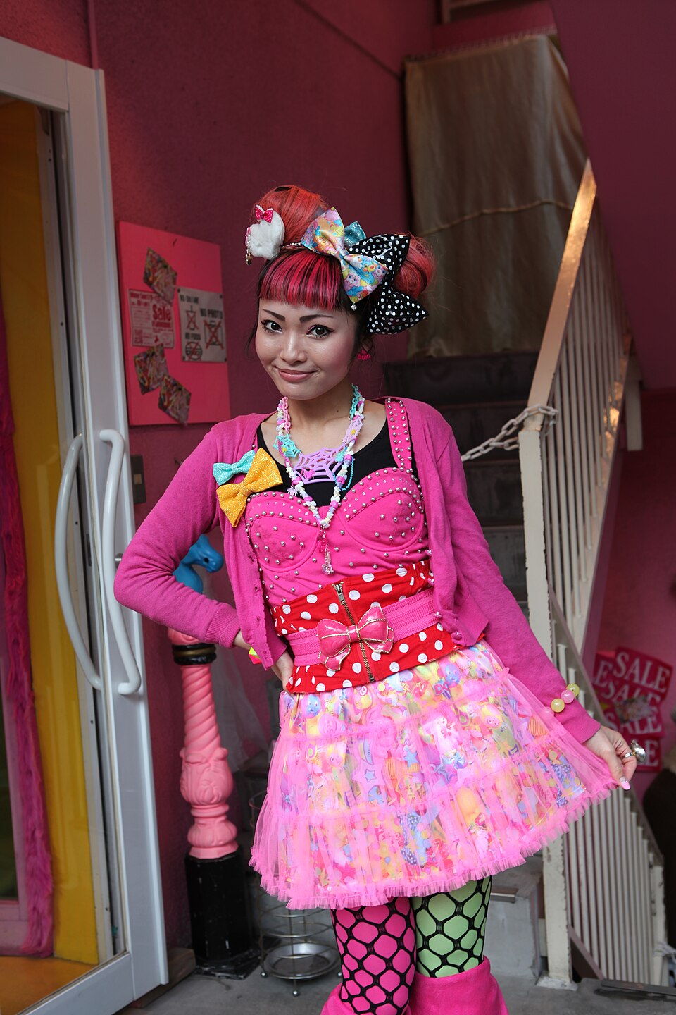 Kawaii — Inside 6%DOKIDOKI in Harajuku, 2012, photo by GoToVan — Wikimedia Commons / CC BY 2.0