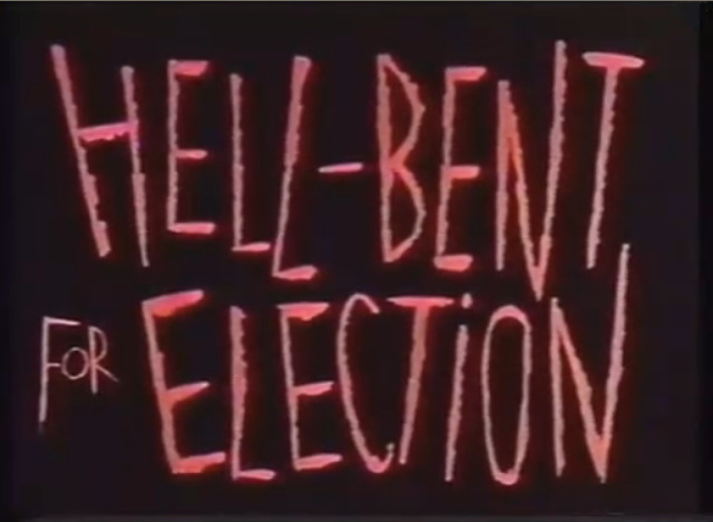 Limited Animation — UPA, Hell-Bent for Election title card 1944 — Wikimedia Commons / Public domain