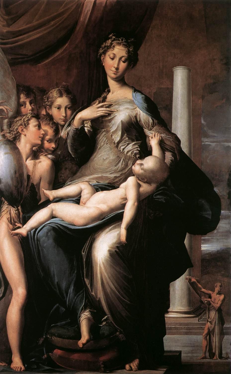 Mannerism — パルミジャニーノ『長い首の聖母』— Wikimedia Commons / Public domain