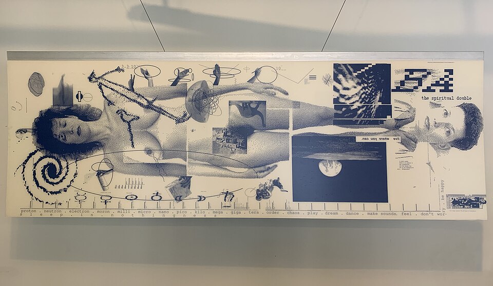 New Wave — April Greiman, Design Quarterly 133: Does It Make Sense?, 1986 — Wikimedia Commons / CC BY-SA 4.0 · © MadeInSpace.la