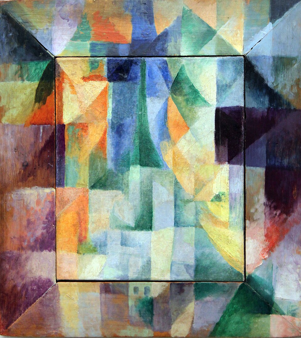 Orphism — Robert Delaunay, Simultaneous Windows on the City, 1912 — Wikimedia Commons / Public domain