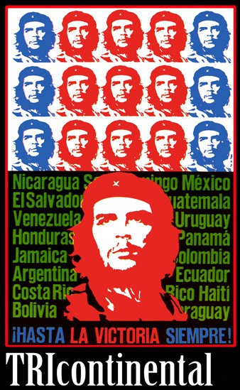 OSPAAAL Poster — Che Guevara poster from Tricontinental — Wikimedia Commons / Public domain
