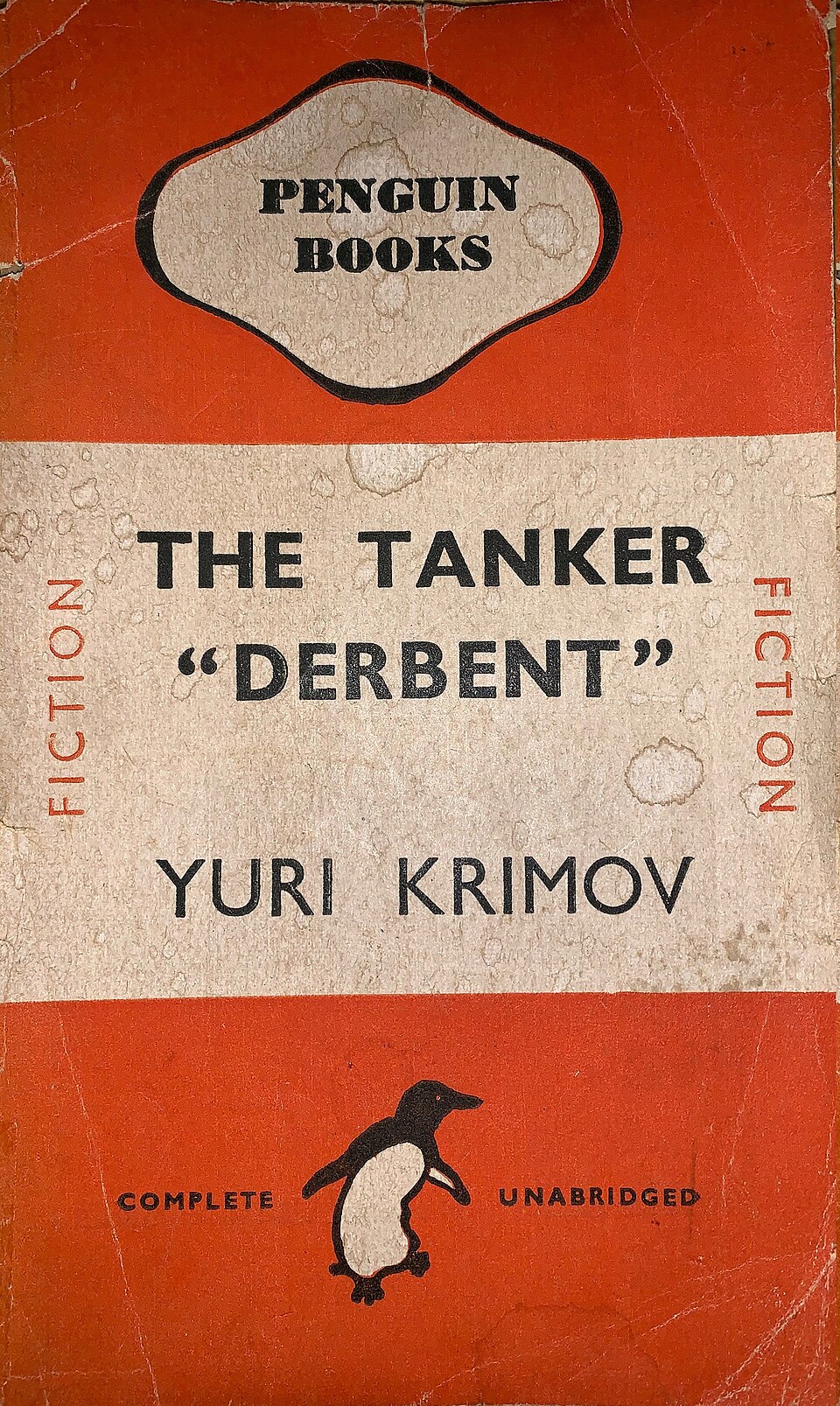 Penguin Cover System — Penguin Books, The Tanker Derbent, 1944 — Wikimedia Commons / Public domain