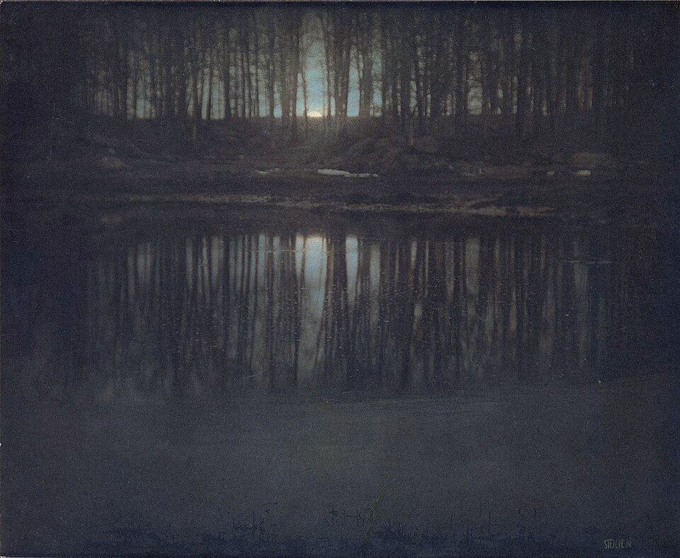 Pictorialism — Steichen The Pond — Moonlight 1904 / Public domain