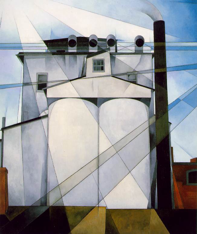 Precisionism — Demuth My Egypt 1927 — Wikimedia Commons / Public domain
