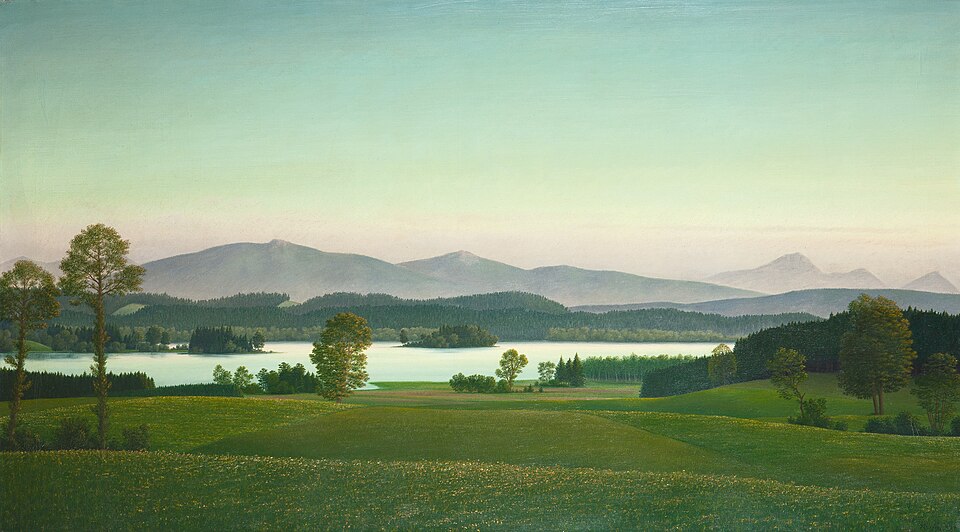 Return to Order — Georg Schrimpf, Staffelsee, 1934 — Wikimedia Commons / Public domain