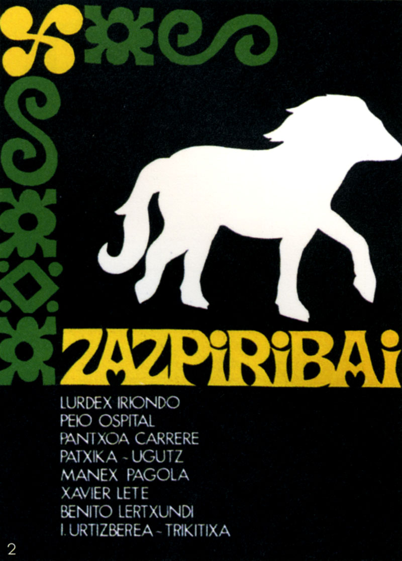70’s Retro — Zazpiribai performance poster (Basque Country), 1972 — Wikimedia Commons / CC BY 3.0 · © http://www.badok.info/