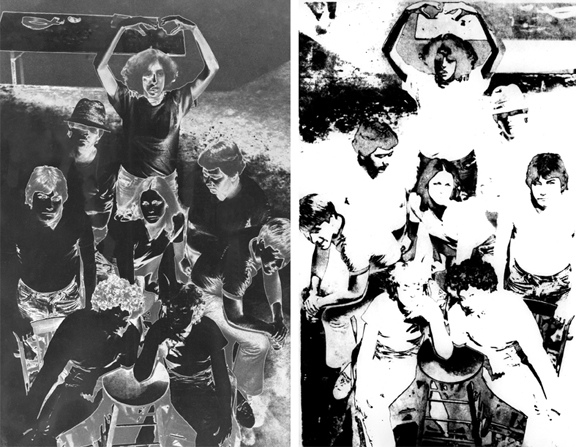 Solarization — Print showing the Sabattier effect (CC BY-SA 4.0) · © N0TABENE