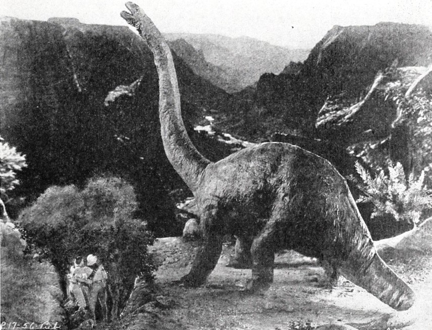 Stop Motion — Willis O'Brien, The Lost World 1925 — Wikimedia Commons / Public domain