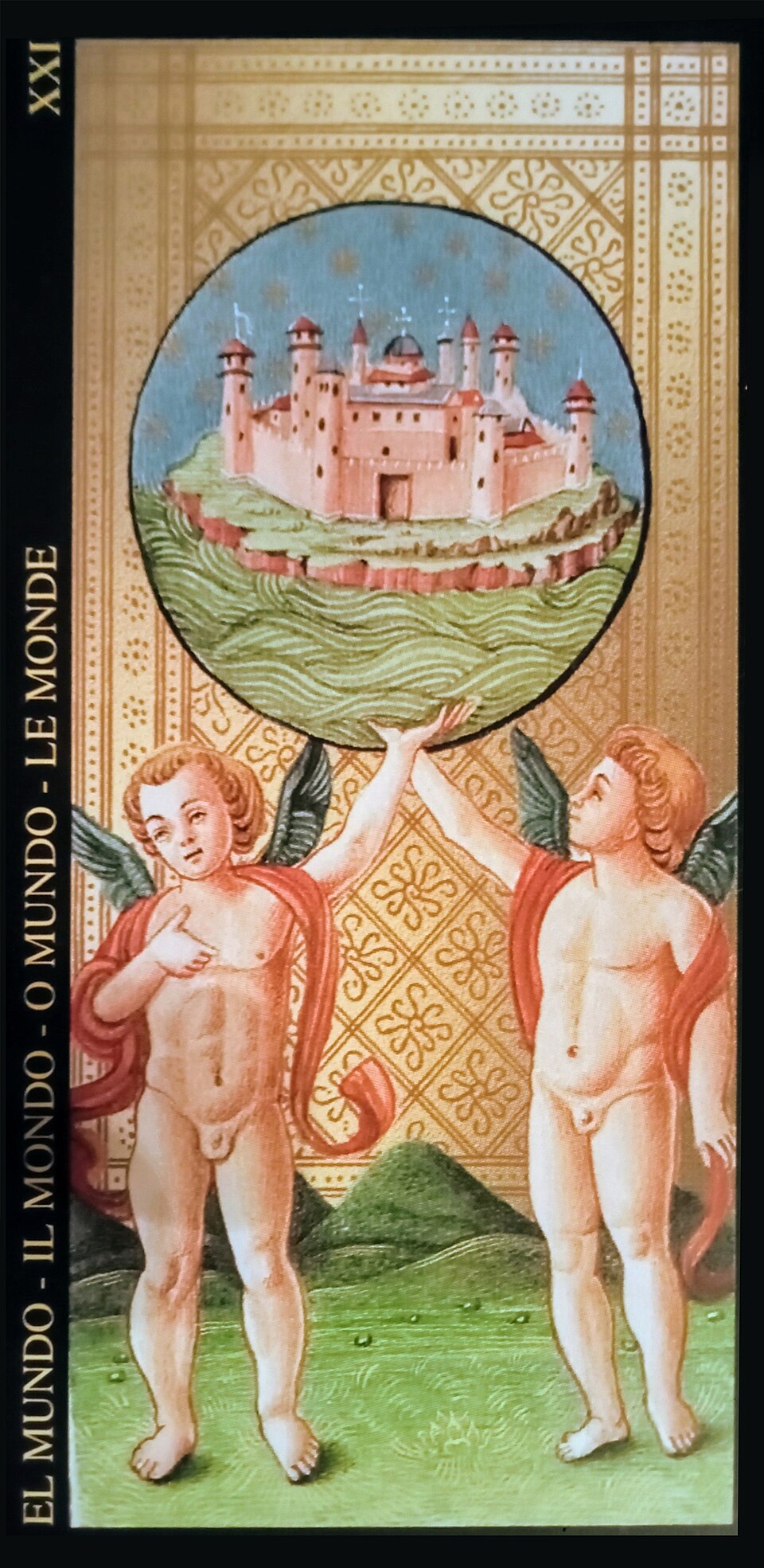 Tarot Imagery — Visconti-Sforza tarot, 15th century — Wikimedia Commons / Public domain