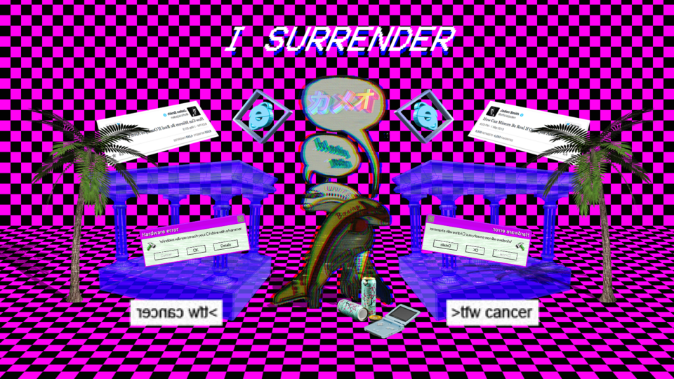 Vaporwave — Ostarisk, Vaporwave art example, 2017 — Wikimedia Commons / CC BY-SA 4.0