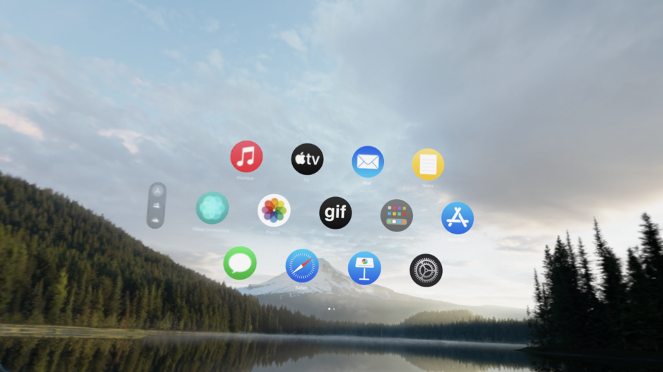 visionOS Spatial Design — visionOS 2 home screen, 2025 — Wikimedia Commons / CC0